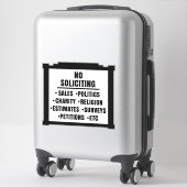 超大型14インチx 14インチカットカスタムビニールステッカー シール (スーツケース)