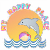 超大型14インチx 14インチカットカスタムビニールステッカー シール (正面)