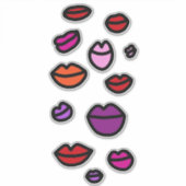 超大型14インチx 14インチカットカスタムビニールステッカー シール (正面)