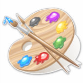 超大型14インチx 14インチカットカスタムビニールステッカー シール (正面)