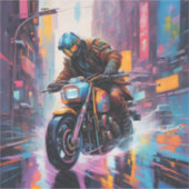 超大型14インチx 14インチビニールシール シール (正面)