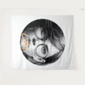 超大型(88"x104")タペストリー タペストリー (正面(横))