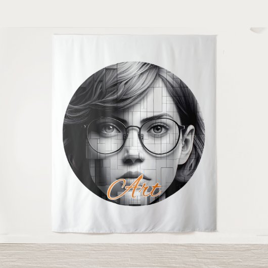 超大型(88"x104")タペストリー タペストリー (正面)