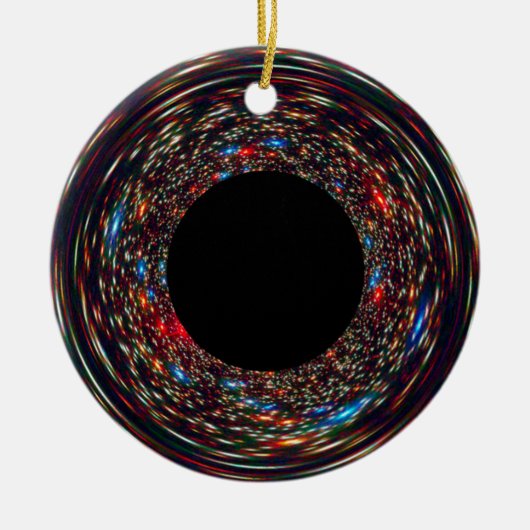 超大質量ブラックホール セラミックオーナメント (正面)