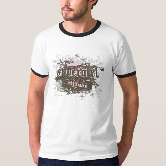 超女子の態度 Tシャツ (正面)