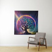 超実サイケデリック神秘の木 タペストリー (インサイチュ)