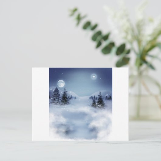 超寒冬 ポストカード (スタンド正面)