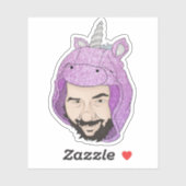 超小型3" x 3"カットカスタムビニールシール シール (シート)