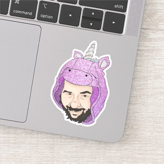 超小型3" x 3"カットカスタムビニールシール シール (詳細)