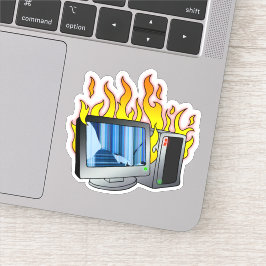 超小型3" x 3"カットカスタムビニールシール シール