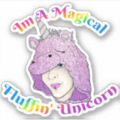 超小型3" x 3"カットカスタムビニールシール シール (正面)