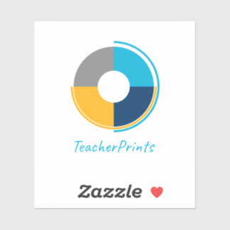 超小型3" x 3"カットカスタムビニールステッカー シール