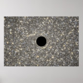 超巨大ブラックホールは銀河系の真ん中にある。 ポスター (正面)