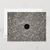 超巨大ブラックホールは銀河系の真ん中にある。 ポストカード (正面/裏面)