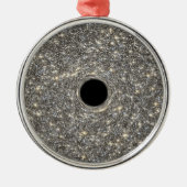 超巨大ブラックホールは銀河系の真ん中にある。 メタルオーナメント (正面)