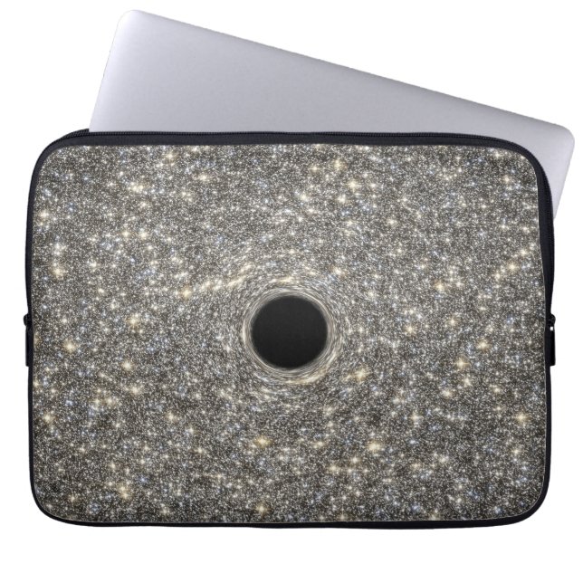 超巨大ブラックホールは銀河系の真ん中にある。 ラップトップスリーブ (正面)