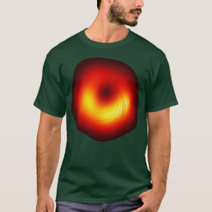 超巨大ブラックホールM87銀河系惑星星野 Tシャツ