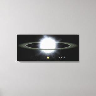 超巨星の大きさの比較 キャンバスプリント