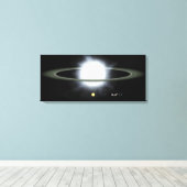 超巨星の大きさの比較 キャンバスプリント (インサイチュ (ウッドフロア))