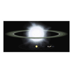 超巨星の大きさの比較 フォトプリント
