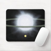 超巨星の大きさの比較 マウスパッド (マウス)