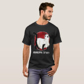 超常性猫好き不気味幽霊キット Tシャツ (正面フル)