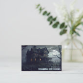 超常捜査員エリーハ幽霊のよく出るウス 名刺 (スタンド正面)