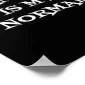 超常現象が私の日常 心霊探偵Tシャツ ポスター (角)