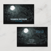 超常現象の捜査官フルムーンビジネスカード 名刺 (正面/裏面)