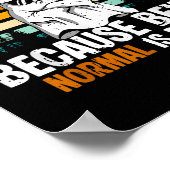 超常現象の研究者 - 普通はつまらない ポスター (角)