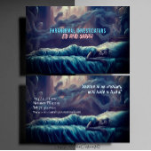 超常現象の調査員悪夢 名刺