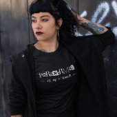 超常現象は私の通常の白黒幽霊狩り Tシャツ