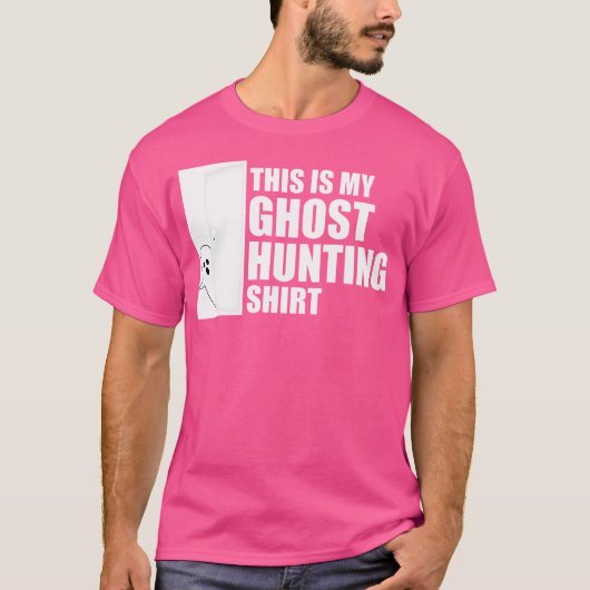 超常現象を信じる人のためのお化け探し Tシャツ (正面)