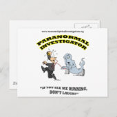 超常現象捜査官の逃走 ポストカード (正面/裏面)