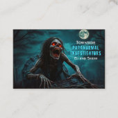 超常現象捜査官ゾンビ完全に死んでいな 名刺 (正面)