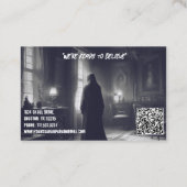 超常現象調査員幽霊のよく出る幽霊 名刺 (裏面)