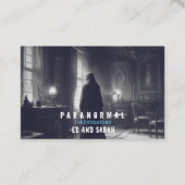 超常現象調査員幽霊のよく出る幽霊 名刺 (正面)