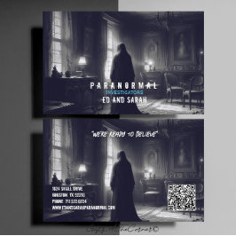 超常現象調査員幽霊のよく出る幽霊 名刺