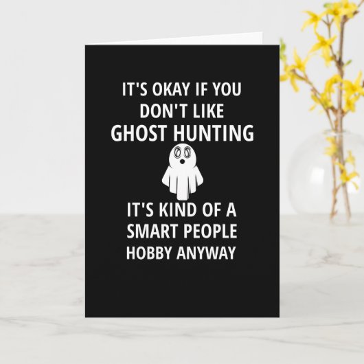 超常現象調査員幽霊ハンター幽霊狩り カード (黄色い花)