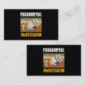超常現象調査員幽霊ハンター幽霊狩り 名刺 (正面/裏面)