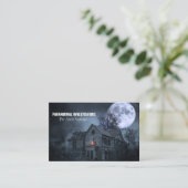 超常現象調査団幽霊のよく出る家満月 名刺 (スタンド正面)