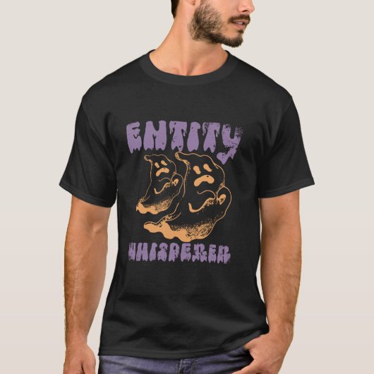 超常現象調査士幽霊狩りプロフェッショナルGh Tシャツ (正面)