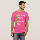 超常現象調査用EMF熱画像カメラ ゴーストハンティング Tシャツ (正面フル)