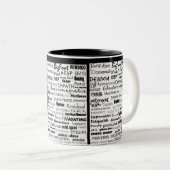 超常的なコーヒー・マグ ツートーンマグカップ (正面右)