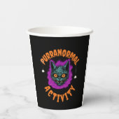 👻 超常的なニャン! 🐱 紙コップ (裏面)