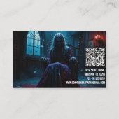 超常的な捜査官幽霊のよく出るが取り憑いた女の子 名刺 (裏面)