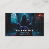 超常的な捜査官幽霊のよく出るが取り憑いた女の子 名刺 (正面)