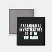 超常的な研究者ユーモア（白） マグネット (正面/裏面)