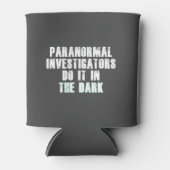 超常的な研究者ユーモア（白） 缶クーラー (正面)