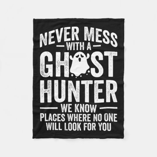 超常的エブ狩り幽霊ハンターアドベンチャーズ1 フリースブランケット (正面)